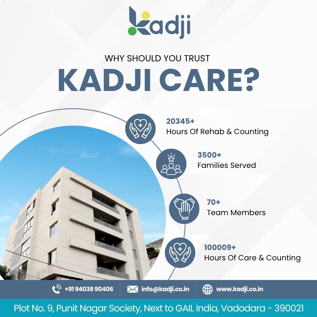 Why trust Kadji Care — rehab hours and families served