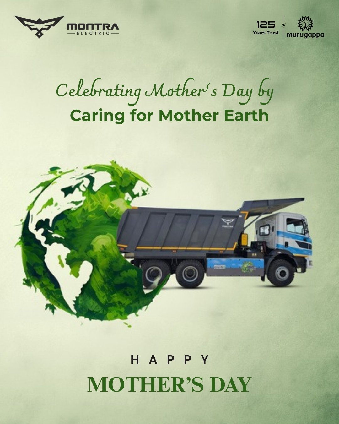 Mother's Day — caring for Mother Earth sustainability creative