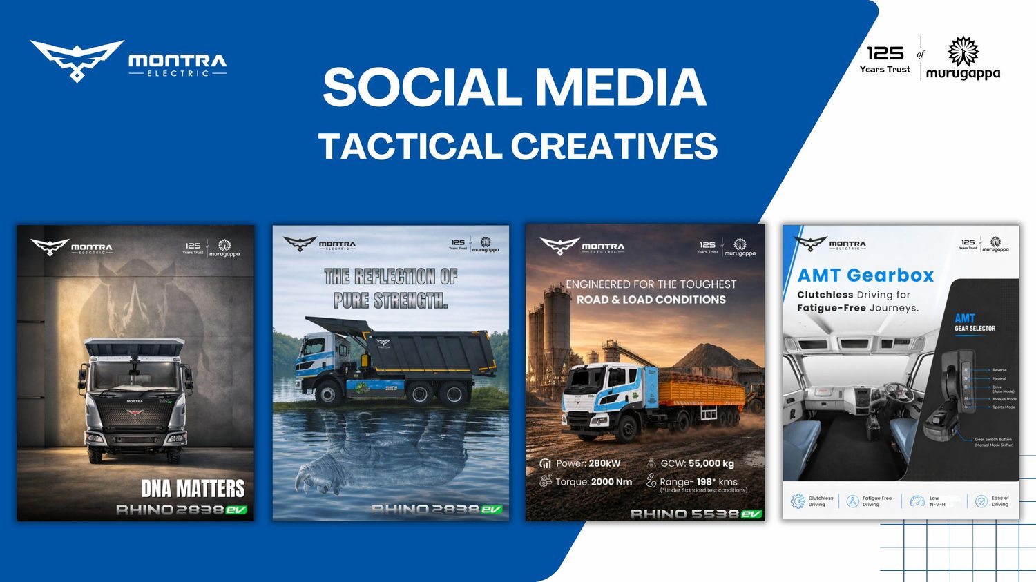 Product and tactical social creatives