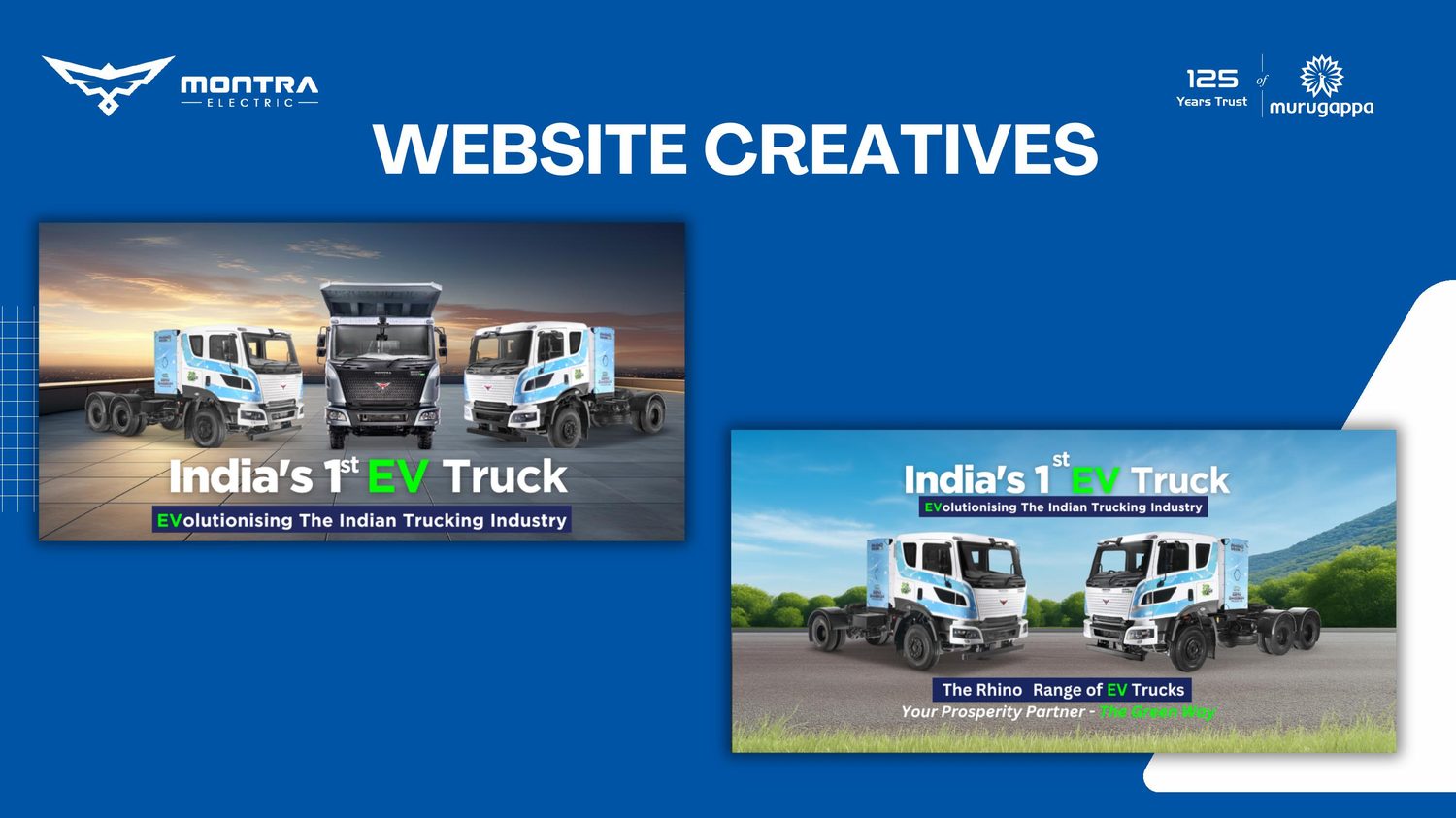 Website and launch creatives